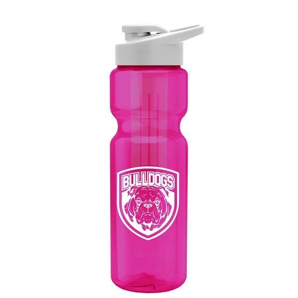 Champion 28 Oz. Transparent Bottle - Drink Thru Lid and Large... from ASI 40480 Koozie Group