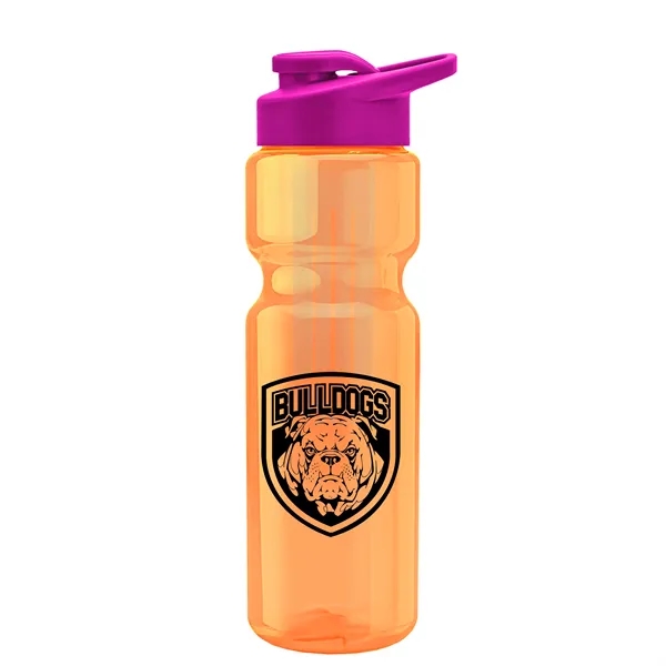 Champion 28 Oz. Transparent Bottle - Drink Thru Lid and Large... from ASI 40480 Koozie Group