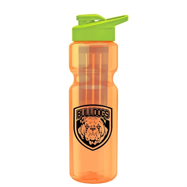 Champion 28 Oz. Transparent Bottle - Drink Thru Lid and Large... from ASI 40480 Koozie Group