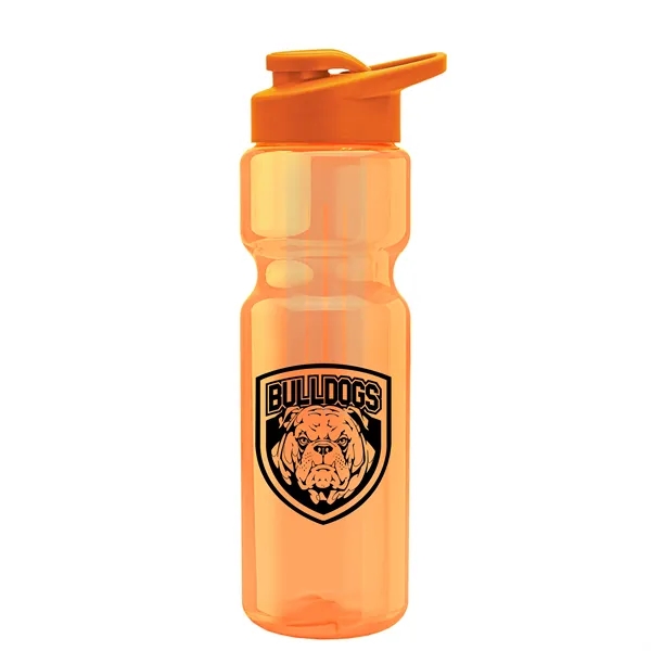 Champion 28 Oz. Transparent Bottle - Drink Thru Lid and Large... from ASI 40480 Koozie Group