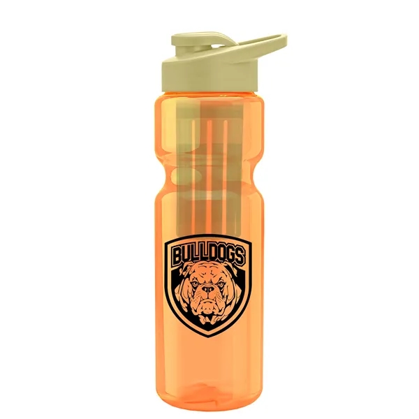 Champion 28 Oz. Transparent Bottle - Drink Thru Lid and Large... from ASI 40480 Koozie Group