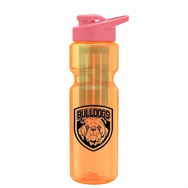 Champion 28 Oz. Transparent Bottle - Drink Thru Lid and Large... from ASI 40480 Koozie Group