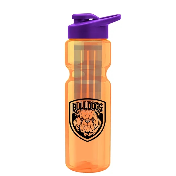 Champion 28 Oz. Transparent Bottle - Drink Thru Lid and Large... from ASI 40480 Koozie Group