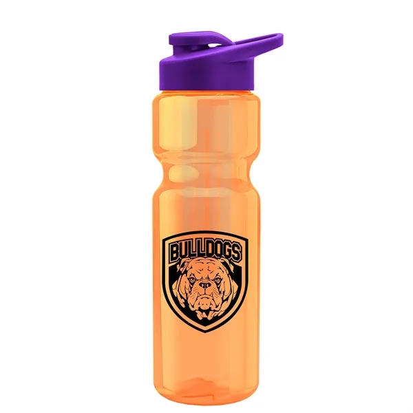Champion 28 Oz. Transparent Bottle - Drink Thru Lid and Large... from ASI 40480 Koozie Group