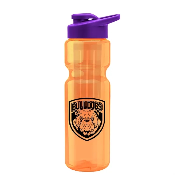 Champion 28 Oz. Transparent Bottle - Drink Thru Lid and Large... from ASI 40480 Koozie Group