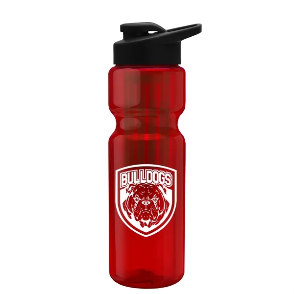 Champion 28 Oz. Transparent Bottle - Drink Thru Lid and Large... from ASI 40480 Koozie Group