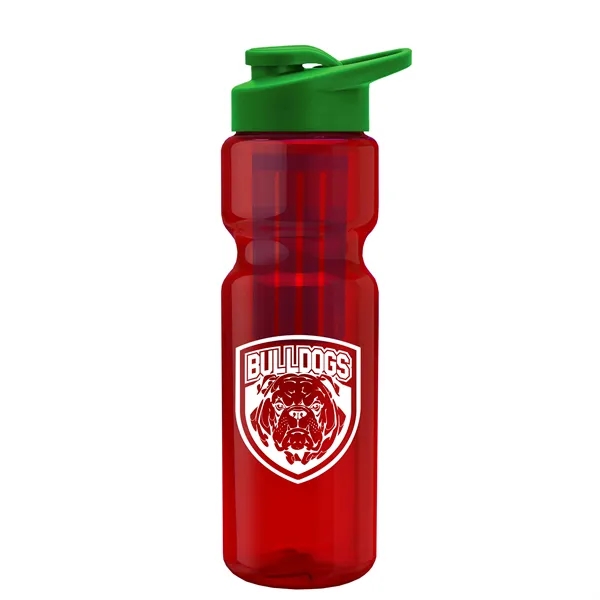 Champion 28 Oz. Transparent Bottle - Drink Thru Lid and Large... from ASI 40480 Koozie Group