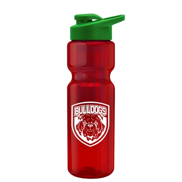 Champion 28 Oz. Transparent Bottle - Drink Thru Lid and Large... from ASI 40480 Koozie Group