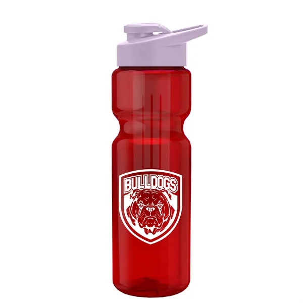 Champion 28 Oz. Transparent Bottle - Drink Thru Lid and Large... from ASI 40480 Koozie Group