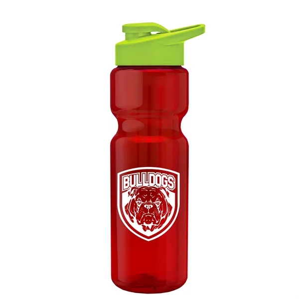 Champion 28 Oz. Transparent Bottle - Drink Thru Lid and Large... from ASI 40480 Koozie Group