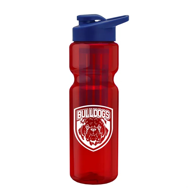 Champion 28 Oz. Transparent Bottle - Drink Thru Lid and Large... from ASI 40480 Koozie Group