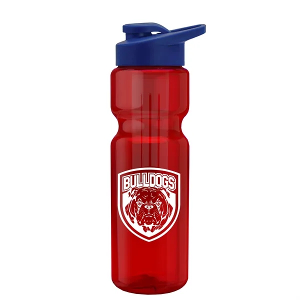 Champion 28 Oz. Transparent Bottle - Drink Thru Lid and Large... from ASI 40480 Koozie Group