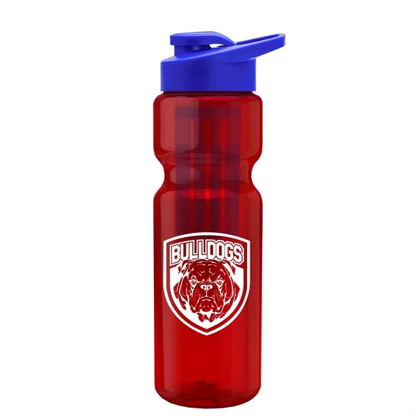Champion 28 Oz. Transparent Bottle - Drink Thru Lid and Large... from ASI 40480 Koozie Group
