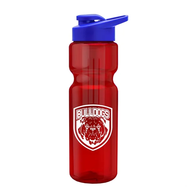 Champion 28 Oz. Transparent Bottle - Drink Thru Lid and Large... from ASI 40480 Koozie Group
