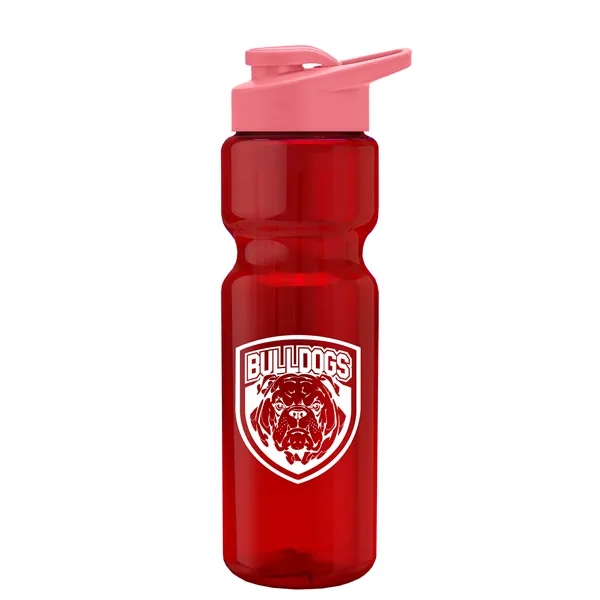 Champion 28 Oz. Transparent Bottle - Drink Thru Lid and Large... from ASI 40480 Koozie Group