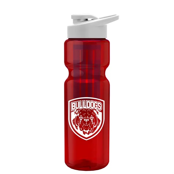 Champion 28 Oz. Transparent Bottle - Drink Thru Lid and Large... from ASI 40480 Koozie Group