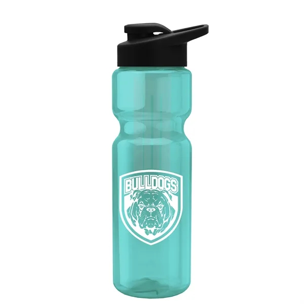 Champion 28 Oz. Transparent Bottle - Drink Thru Lid and Large... from ASI 40480 Koozie Group