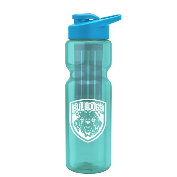 Champion 28 Oz. Transparent Bottle - Drink Thru Lid and Large... from ASI 40480 Koozie Group