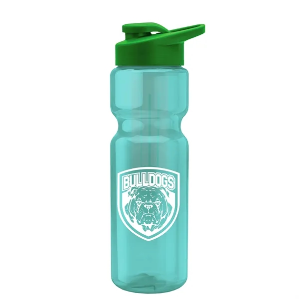 Champion 28 Oz. Transparent Bottle - Drink Thru Lid and Large... from ASI 40480 Koozie Group