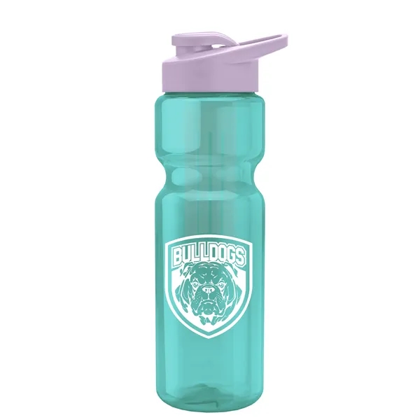 Champion 28 Oz. Transparent Bottle - Drink Thru Lid and Large... from ASI 40480 Koozie Group