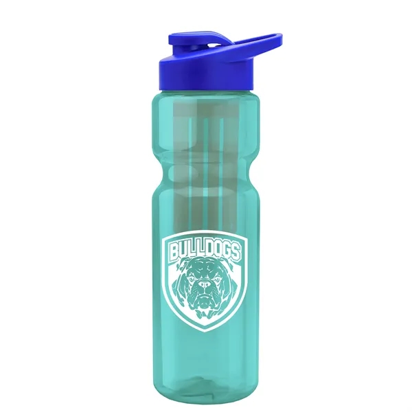 Champion 28 Oz. Transparent Bottle - Drink Thru Lid and Large... from ASI 40480 Koozie Group