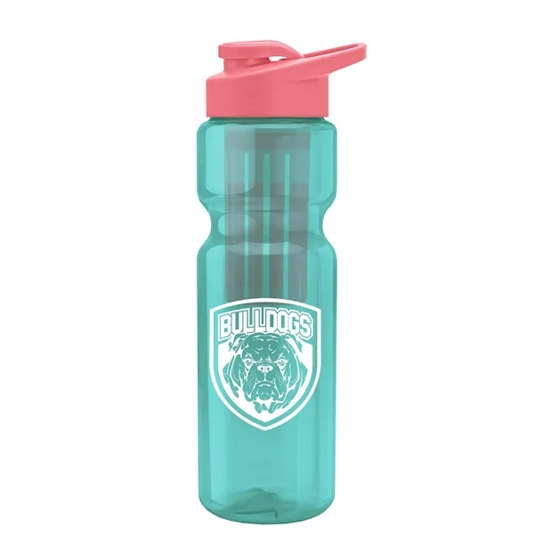 Champion 28 Oz. Transparent Bottle - Drink Thru Lid and Large... from ASI 40480 Koozie Group