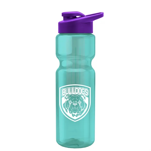 Champion 28 Oz. Transparent Bottle - Drink Thru Lid and Large... from ASI 40480 Koozie Group