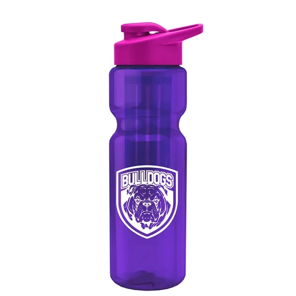 Champion 28 Oz. Transparent Bottle - Drink Thru Lid and Large... from ASI 40480 Koozie Group
