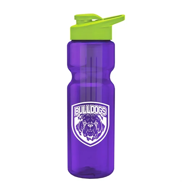 Champion 28 Oz. Transparent Bottle - Drink Thru Lid and Large... from ASI 40480 Koozie Group