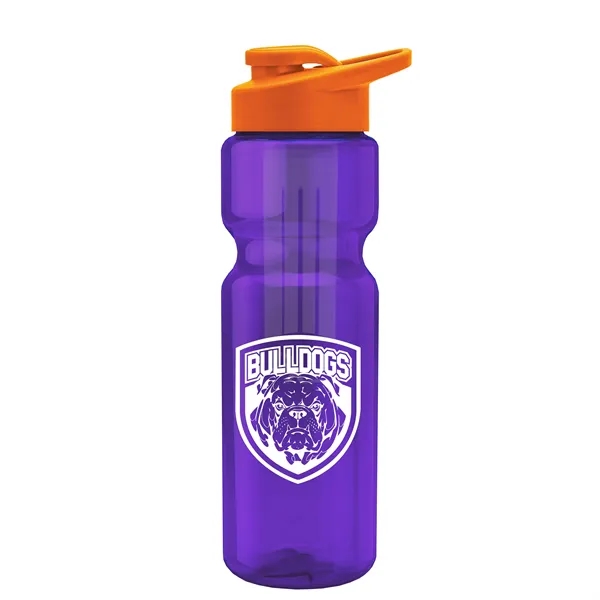 Champion 28 Oz. Transparent Bottle - Drink Thru Lid and Large... from ASI 40480 Koozie Group