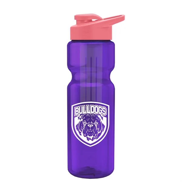 Champion 28 Oz. Transparent Bottle - Drink Thru Lid and Large... from ASI 40480 Koozie Group