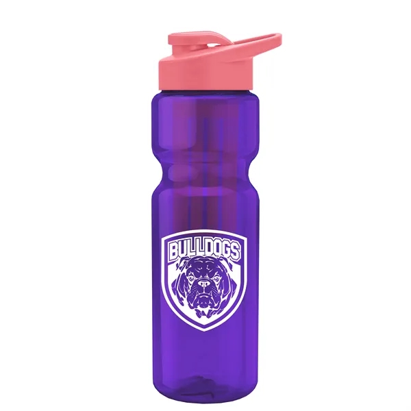 Champion 28 Oz. Transparent Bottle - Drink Thru Lid and Large... from ASI 40480 Koozie Group