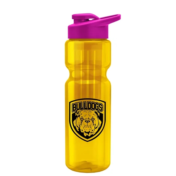 Champion 28 Oz. Transparent Bottle - Drink Thru Lid and Large... from ASI 40480 Koozie Group