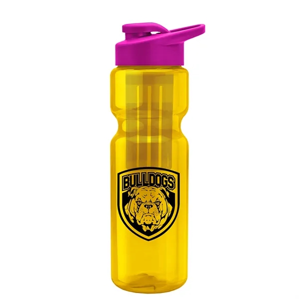 Champion 28 Oz. Transparent Bottle - Drink Thru Lid and Large... from ASI 40480 Koozie Group