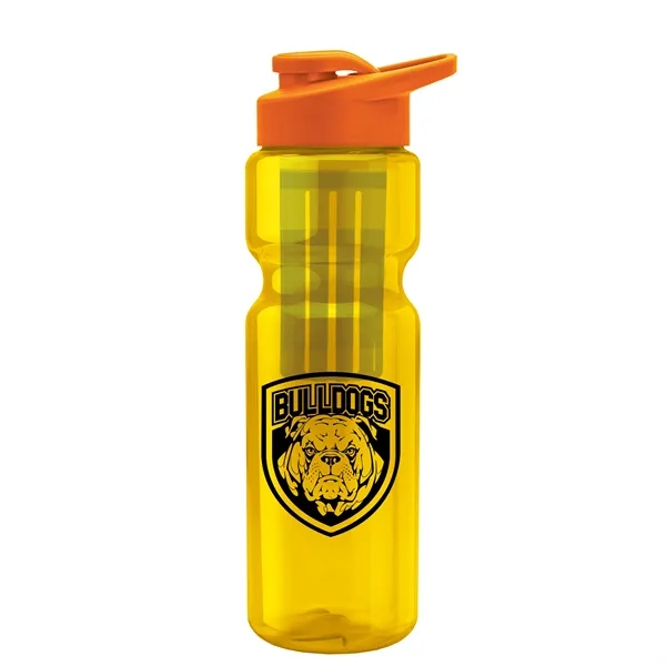 Champion 28 Oz. Transparent Bottle - Drink Thru Lid and Large... from ASI 40480 Koozie Group