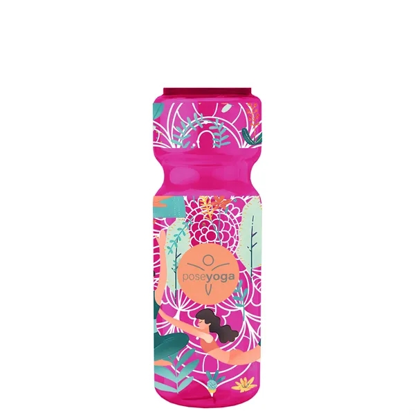 Champion 28 Oz. Transparent Bottle - Drink Thru Lid and Large... from ASI 40480 Koozie Group