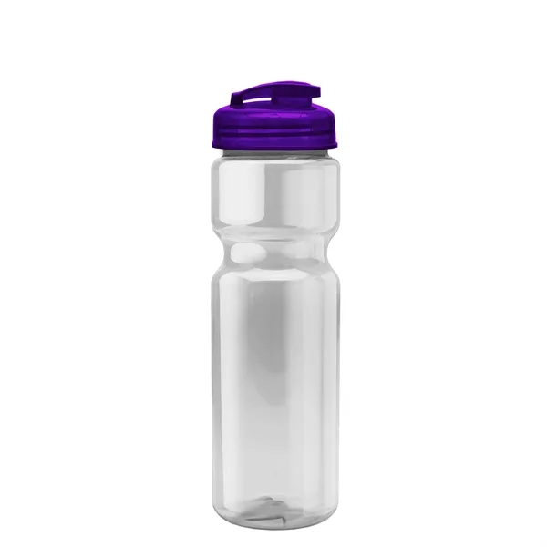 28 oz Transparent Bike Bottle with Flip Top Lid... from ASI 40480 Koozie Group