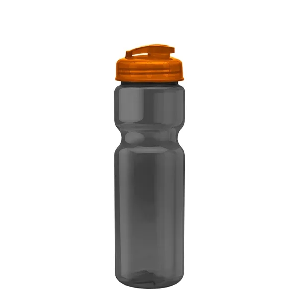 28 oz Transparent Bike Bottle with Flip Top Lid... from ASI 40480 Koozie Group