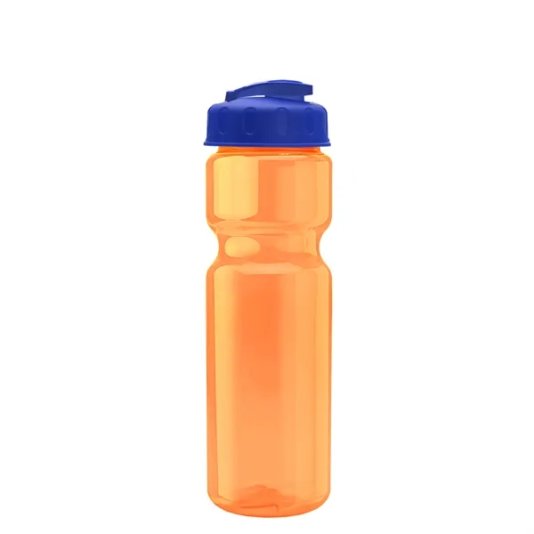 28 oz Transparent Bike Bottle with Flip Top Lid... from ASI 40480 Koozie Group