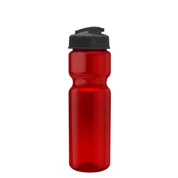 28 oz Transparent Bike Bottle with Flip Top Lid... from ASI 40480 Koozie Group