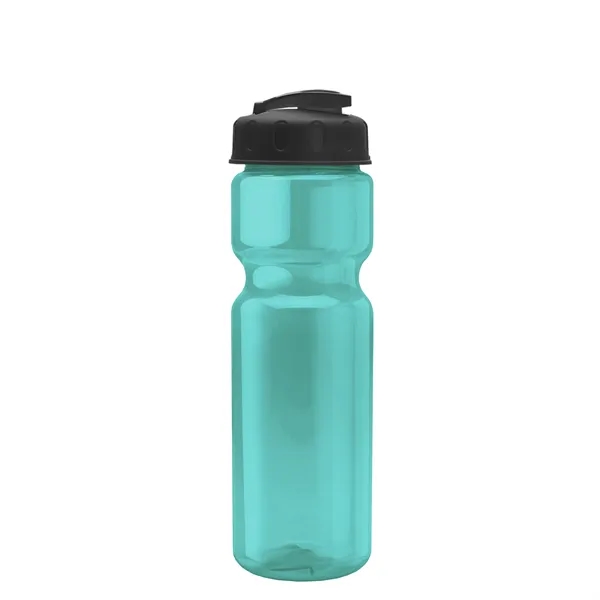 28 oz Transparent Bike Bottle with Flip Top Lid... from ASI 40480 Koozie Group