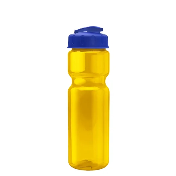 28 oz Transparent Bike Bottle with Flip Top Lid... from ASI 40480 Koozie Group