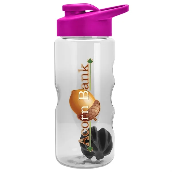 22 Oz. Mini Shaker Bottle with Drink Thru Lid... from ASI 40480 Koozie Group