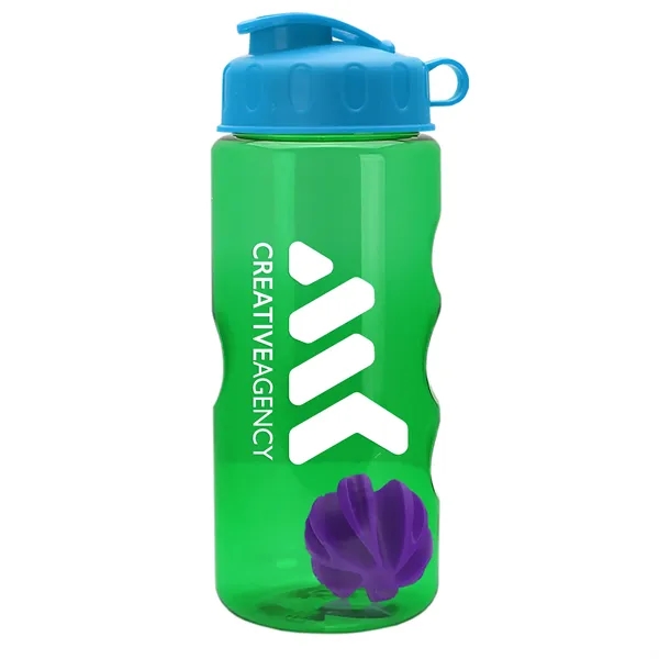 22 Oz. Mini Shaker Bottle with Flip Lid... from ASI 40480 Koozie Group
