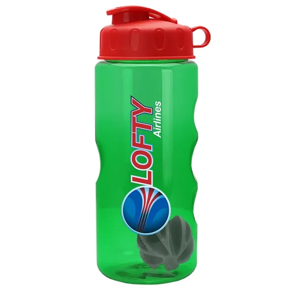 22 Oz. Mini Shaker Bottle with Flip Lid... from ASI 40480 Koozie Group