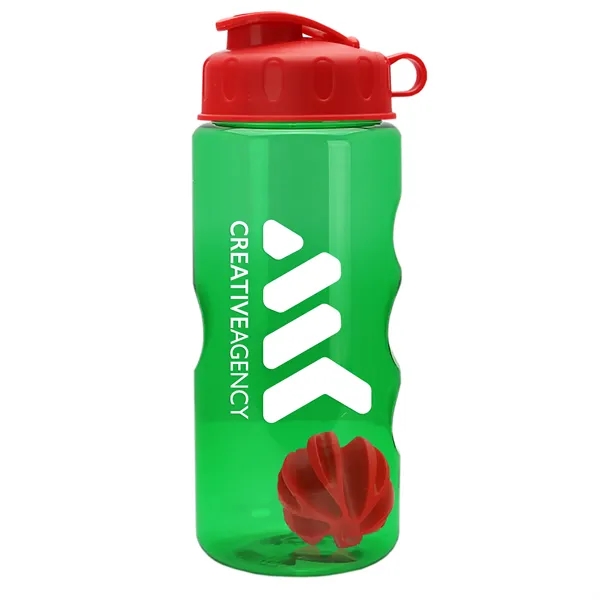 22 Oz. Mini Shaker Bottle with Flip Lid... from ASI 40480 Koozie Group