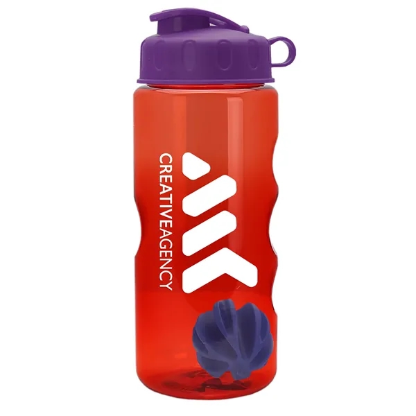 22 Oz. Mini Shaker Bottle with Flip Lid... from ASI 40480 Koozie Group