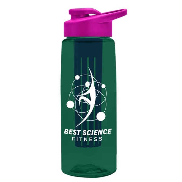 Garyline® Flair Tritan® Bottle with Drink-Thru Lid and In...... from ASI 40480 Koozie Group