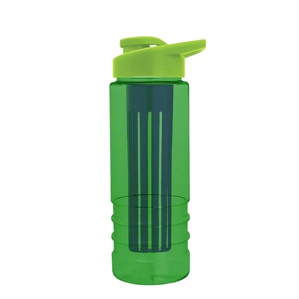 Salute Infuser - 24 oz. Bottle with Drink-Thru Lid... from ASI 40480 Koozie Group