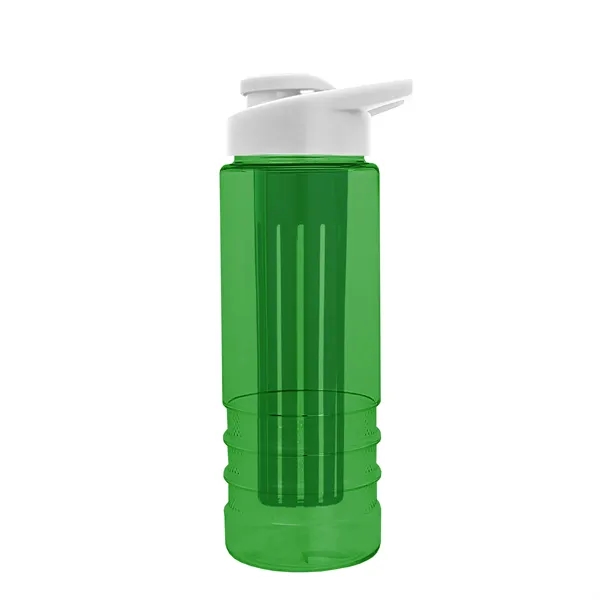 Salute Infuser - 24 oz. Bottle with Drink-Thru Lid... from ASI 40480 Koozie Group